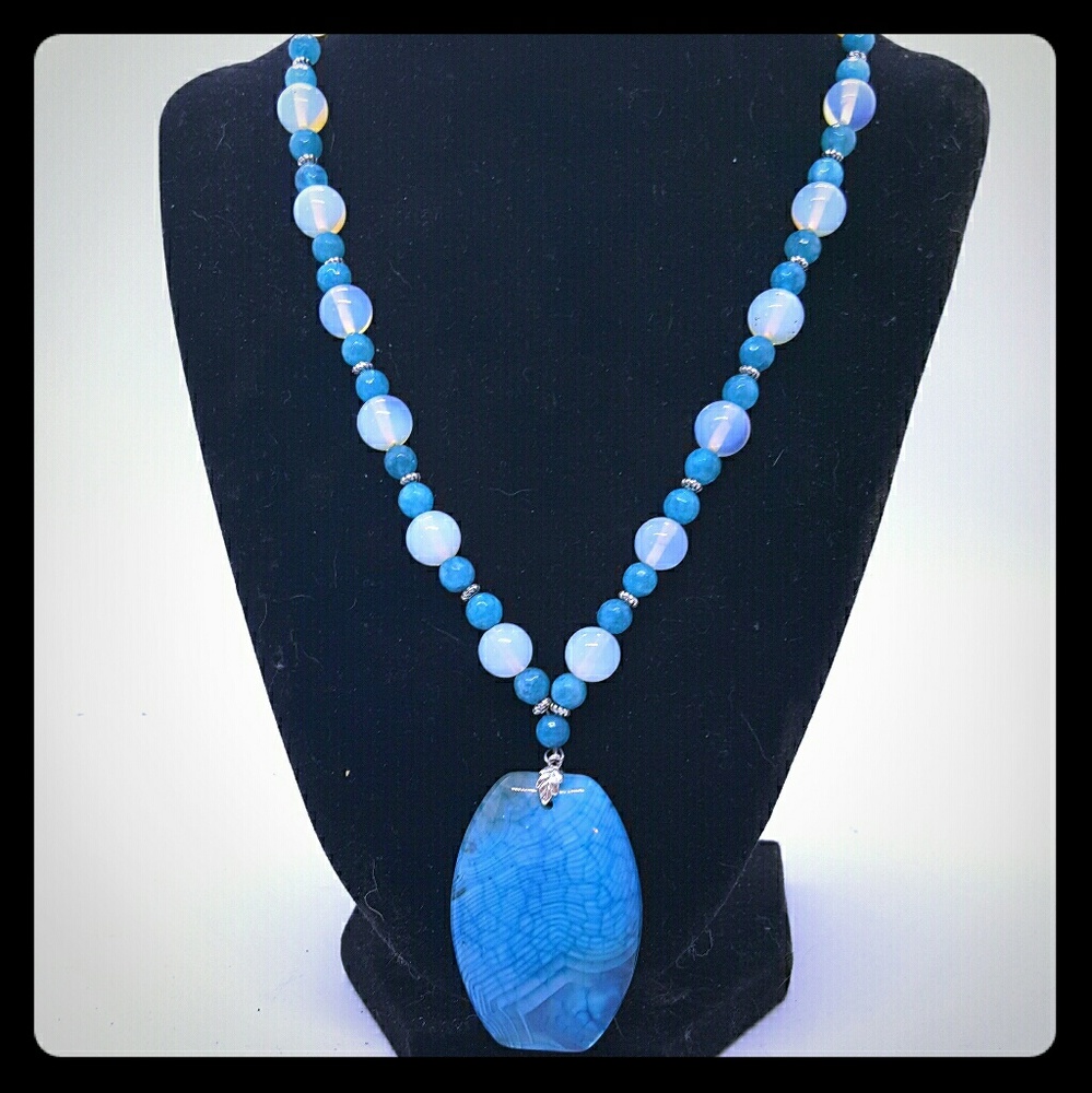 Gemstone necklace